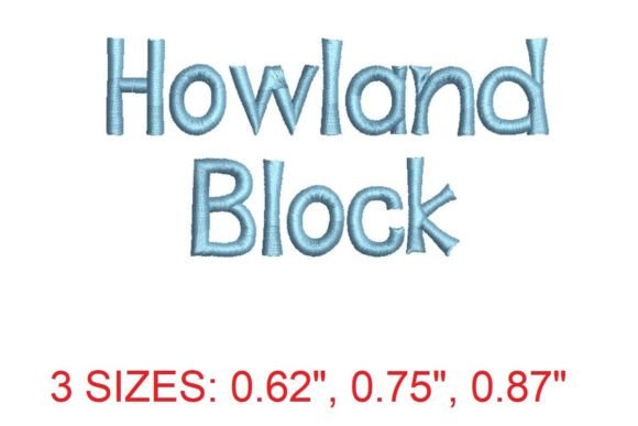 Howland Block Font Review for Personalized Gifts