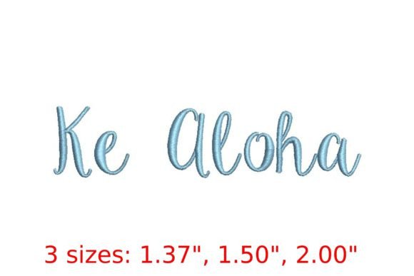 Ke Aloha Font Review for Boutique Apparel