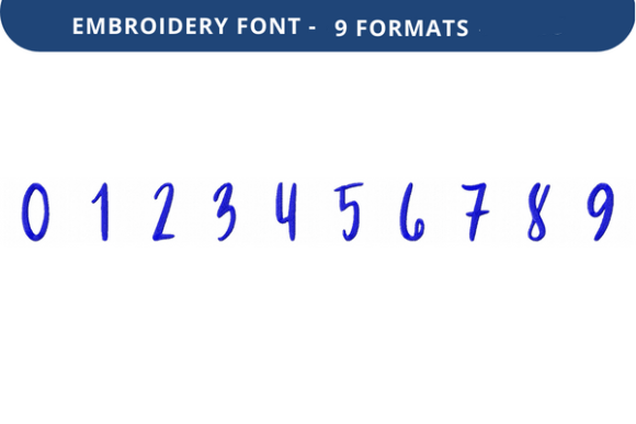 Smooth Slushie Font 0 to 9 Review